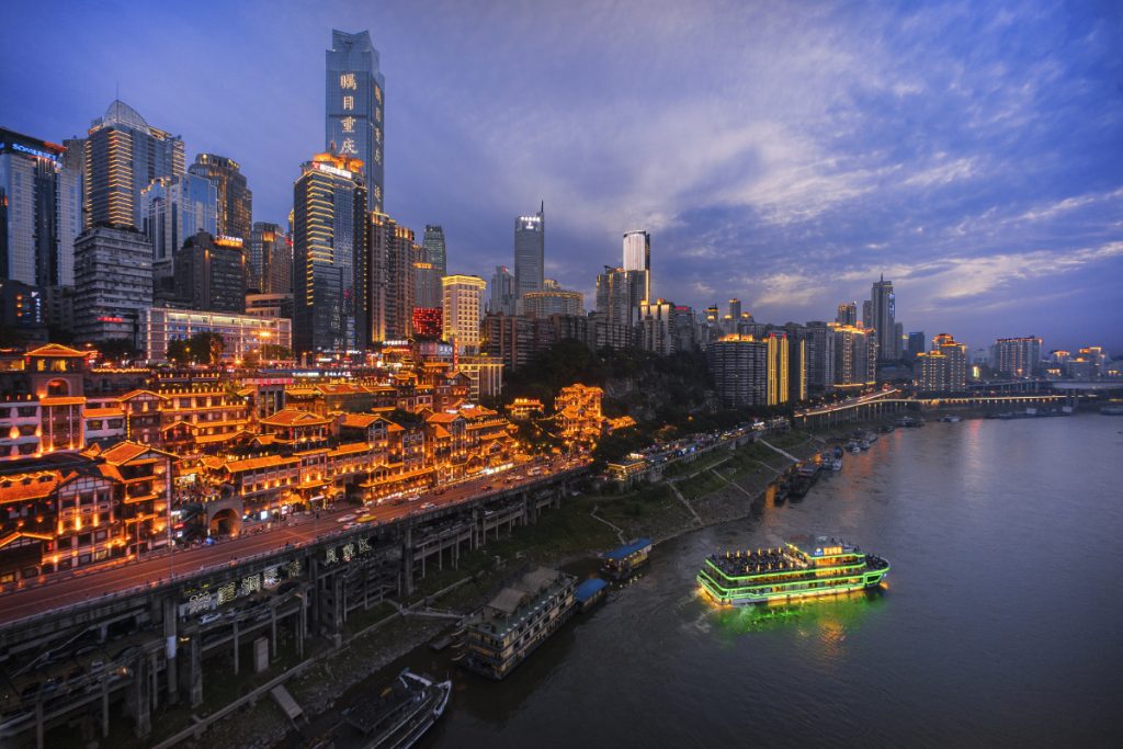 巴山蜀水——重庆的“两江夹击”与魁星点斗